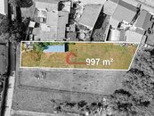 Prodej, rovinatý pozemek Rakvice, určený k bydlení, CP:997 m2, cena 2590000 CZK / objekt, nabízí
